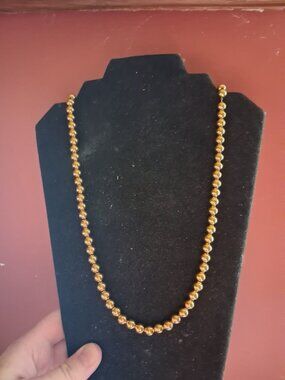 22 inch Napier beaded necklace